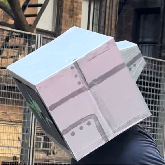 Home-made Karen the Computer SpongeBob costume - Picture 3 of 4